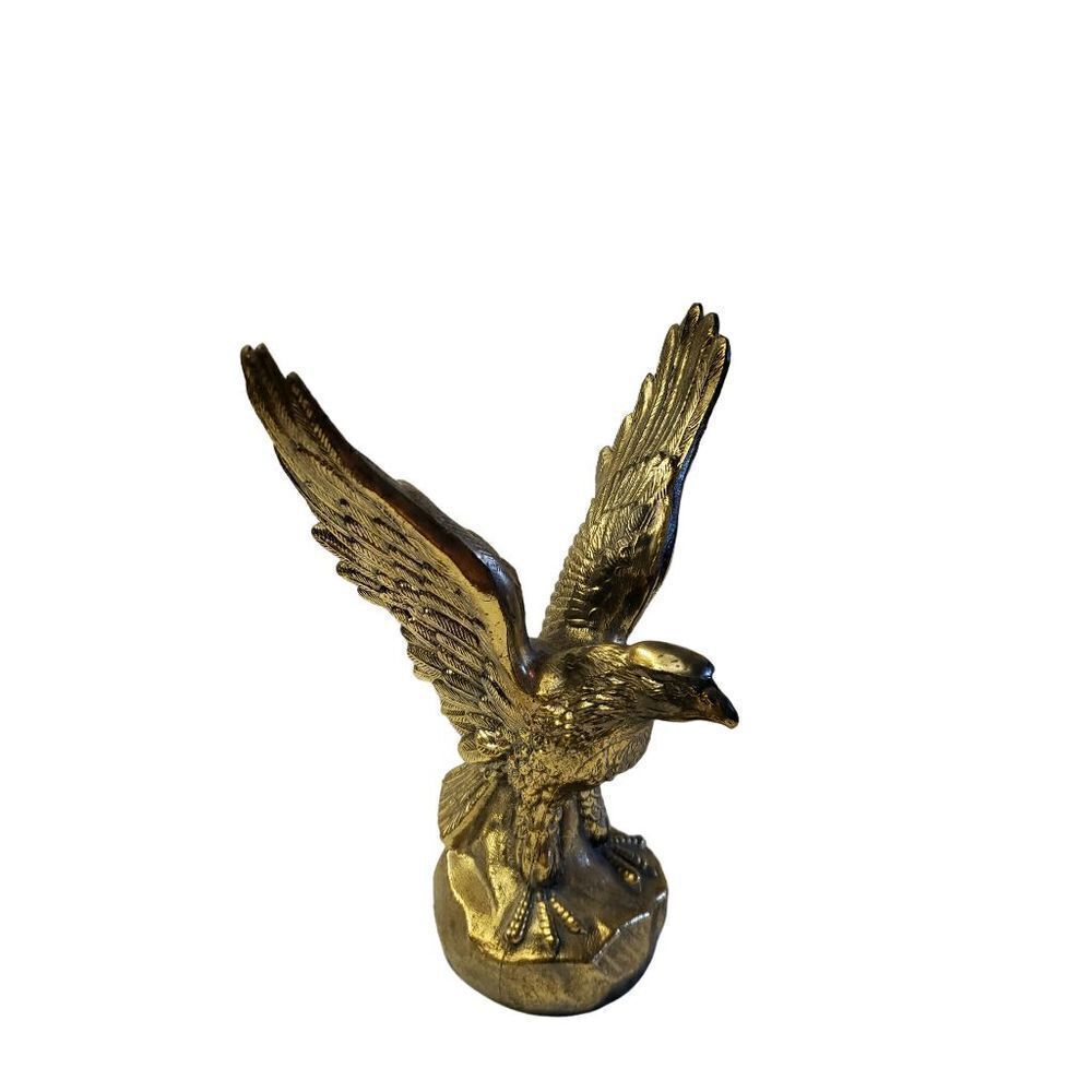 Brass Eagle In Flight